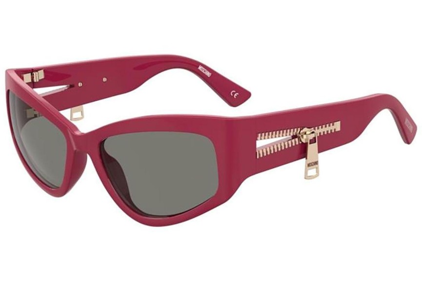 Ochelari de soare Moschino MOS158/S C9A/IR Cat Eye Roșii