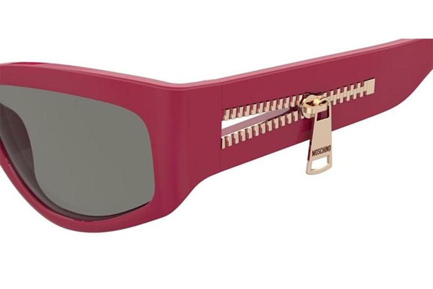 Ochelari de soare Moschino MOS158/S C9A/IR Cat Eye Roșii