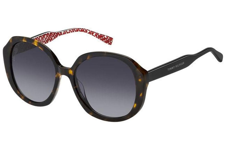 Ochelari de soare Tommy Hilfiger TH2106/S 086/9O Pătrați Havana