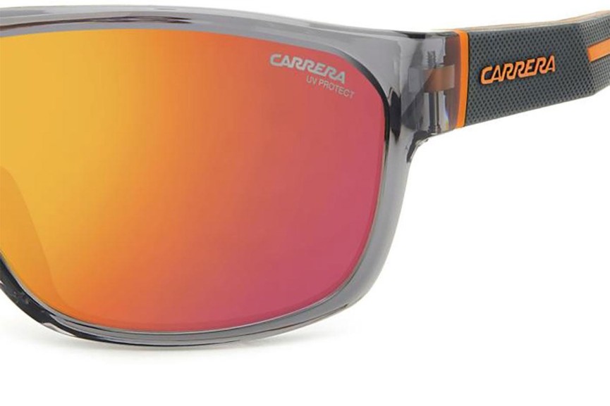 Ochelari de soare Carrera CARRERA4018/S M9L/UZ Dreptunghiulari Gri