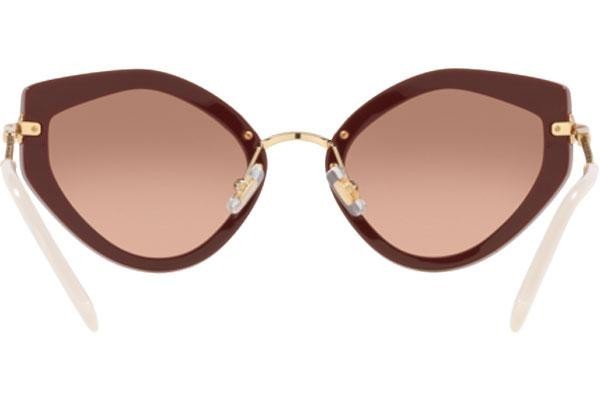 Ochelari de soare Miu Miu MU08XS 01T0A5 Cat Eye Roșii