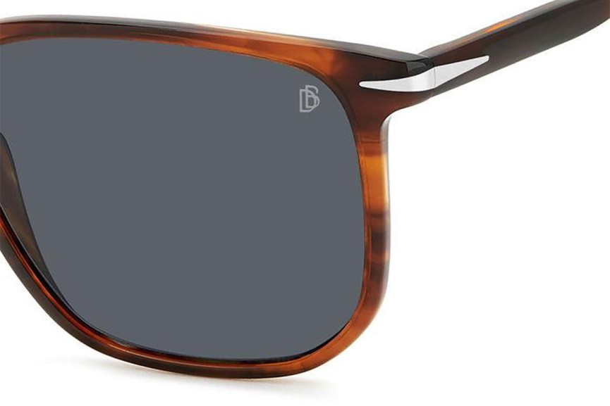 Ochelari de soare David Beckham DB1141/S EX4/IR Dreptunghiulari Maro