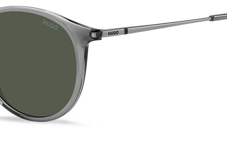 Ochelari de soare HUGO HG1286/S D3X/QT Rotunzi Gri