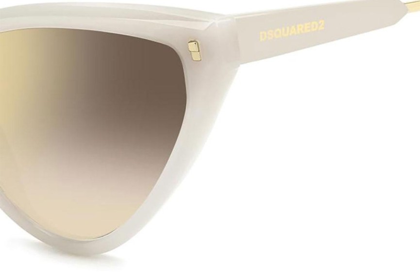 Ochelari de soare Dsquared2 D20134/S SZJ/JL Cat Eye Albi