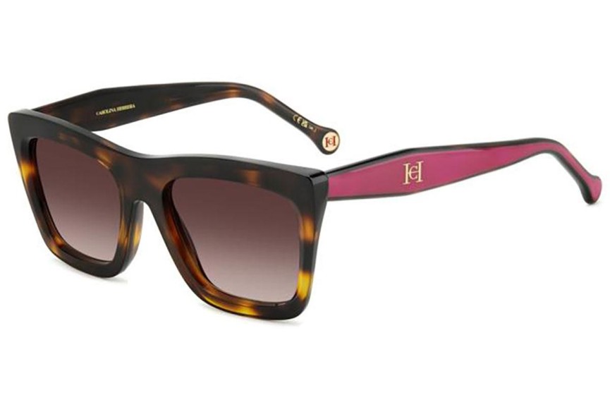 Ochelari de soare Carolina Herrera HER0226/S 0T4/HA Dreptunghiulari Havana