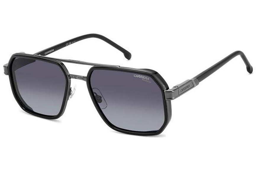 Ochelari de soare Carrera CARRERA1069/S ANS/WJ Polarized Dreptunghiulari Negri