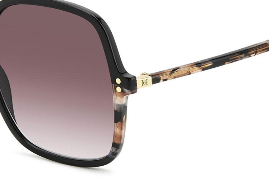 Ochelari de soare Carolina Herrera HER0244/S WR7/3X Pătrați Negri