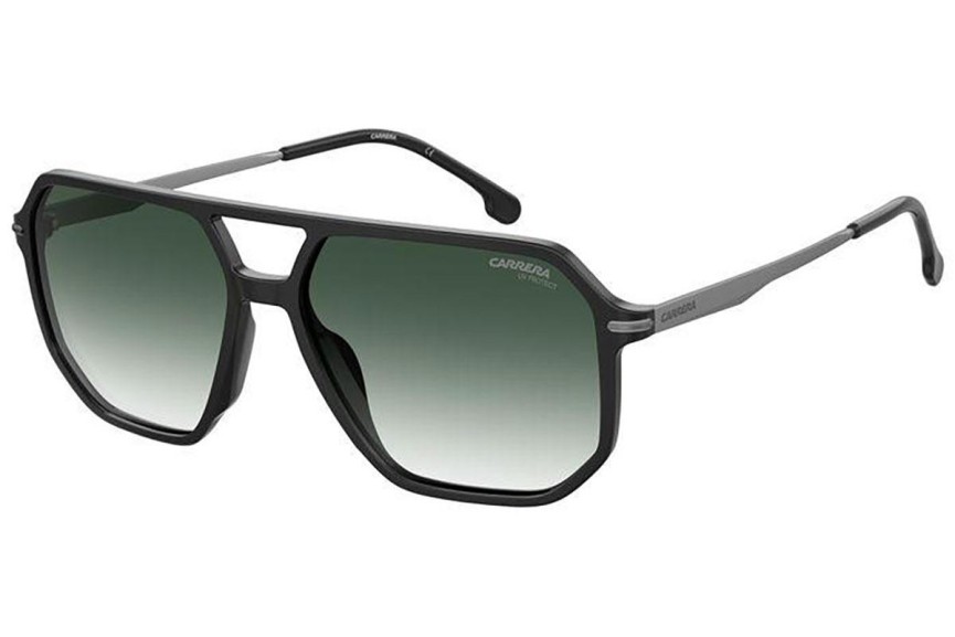 Ochelari de soare Carrera CARRERA324/S 08A/WJ Polarized Pătrați Negri