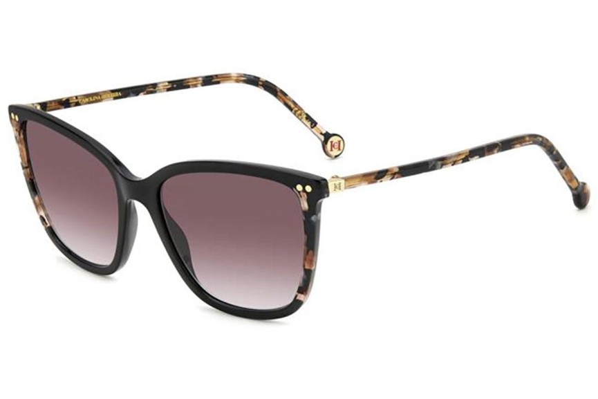 Ochelari de soare Carolina Herrera HER0245/S WR7/3X Pătrați Negri