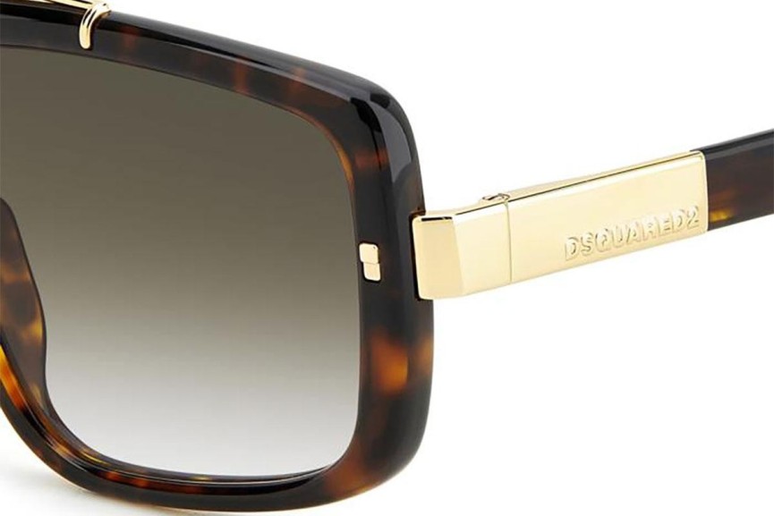 Ochelari de soare Dsquared2 D20120/S 086/9K Dreptunghiulari Havana