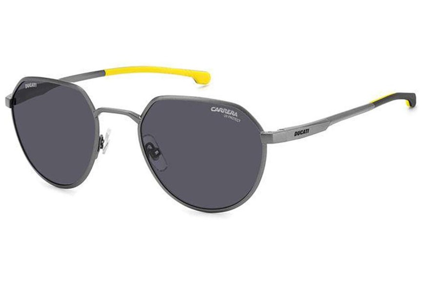 Ochelari de soare Carrera Ducati CARDUC036/S R80/2K Rotunzi Gri