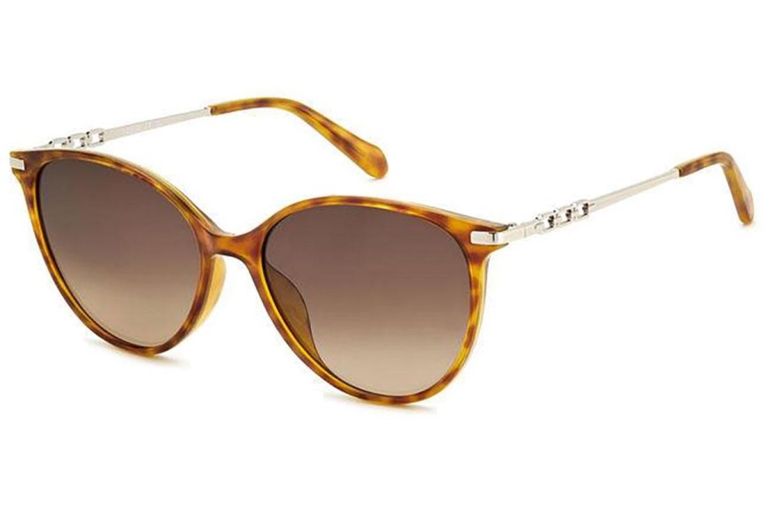 Ochelari de soare Fossil FOS2137/G/S 086/HA Cat Eye Havana