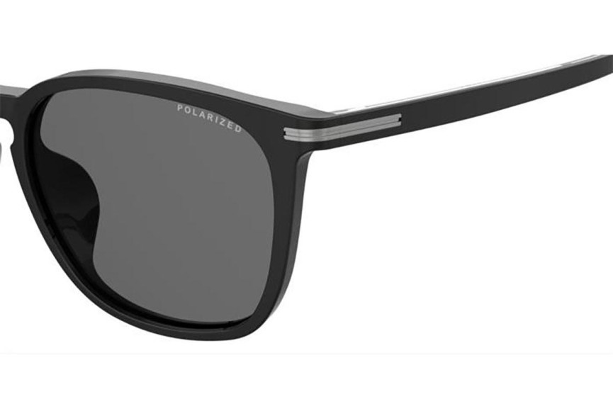 Ochelari de soare BOSS BOSS1668/F/SK 807/M9 Polarized Dreptunghiulari Negri