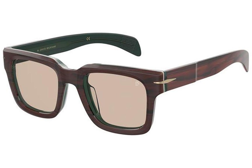 Ochelari de soare David Beckham DB7100/S/LE 8OF/3O Dreptunghiulari Maro