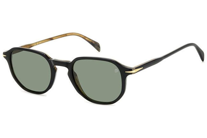 Ochelari de soare David Beckham DB1140/S 05K/O7 Dreptunghiulari Negri