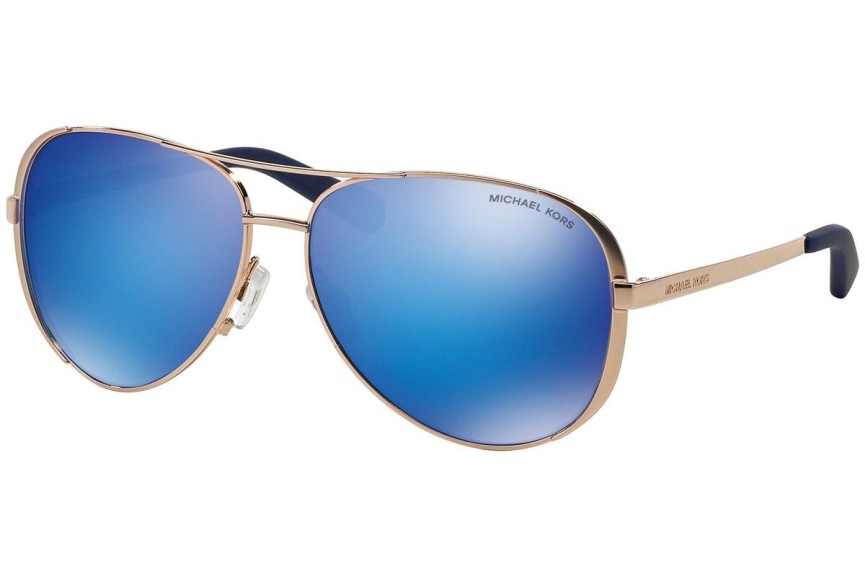 Ochelari de soare Michael Kors Chelsea MK5004 100325 Pilot Aurii