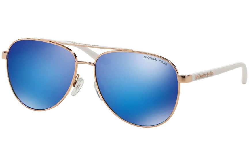 Ochelari de soare Michael Kors Hvar MK5007 104525 Pilot Aurii