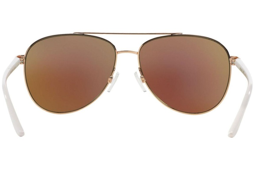 Ochelari de soare Michael Kors Hvar MK5007 104525 Pilot Aurii