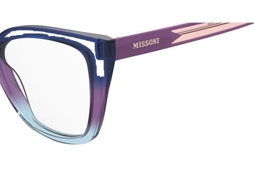 Ochelari Missoni MIS0184 A28 Dreptunghiulari Albaștri