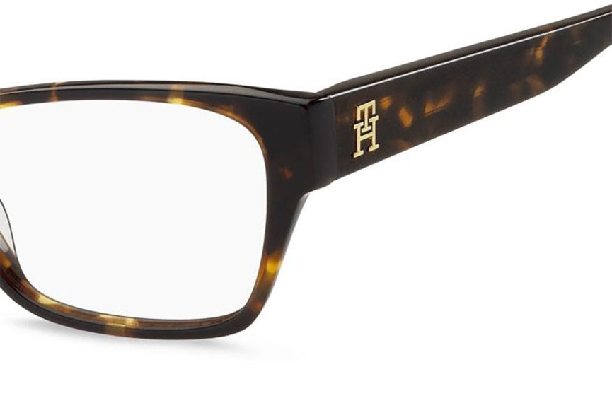 Ochelari Tommy Hilfiger TH2104 086 Dreptunghiulari Havana