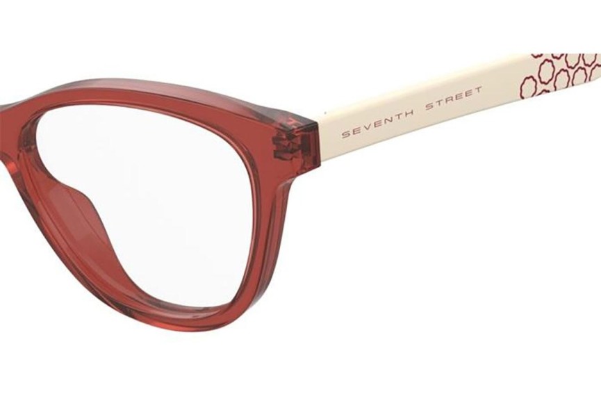 Ochelari Seventh Street S337 8CQ Cat Eye Roșii