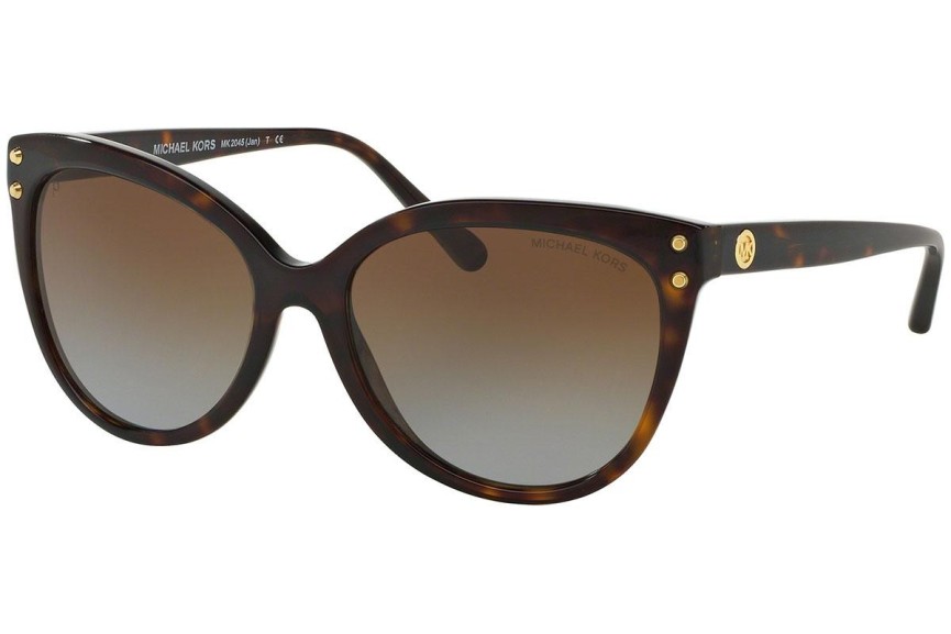 Ochelari de soare Michael Kors Jan MK2045 3006T5 Polarized Pătrați Havana