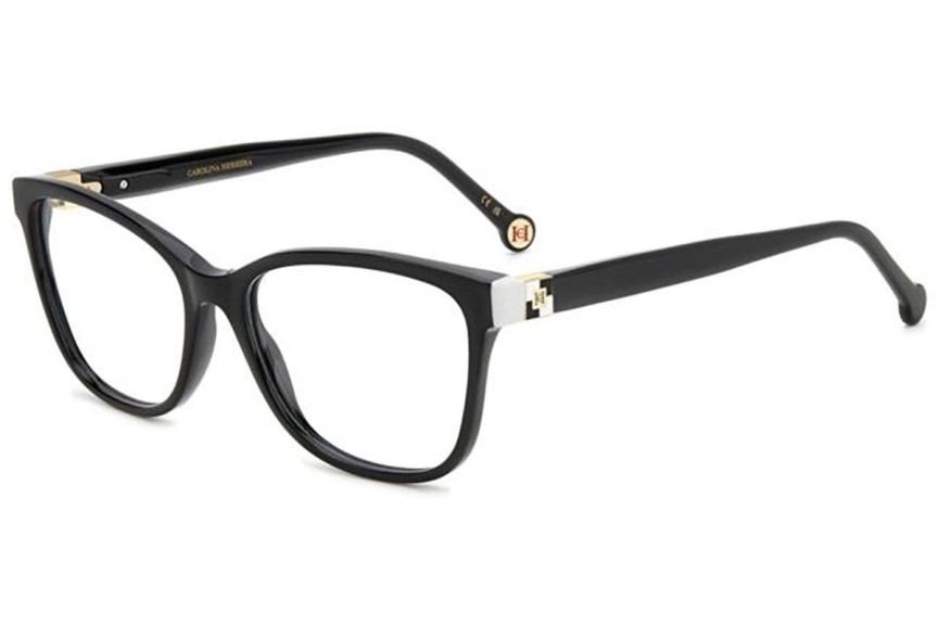 Ochelari Carolina Herrera HER0239 80S Dreptunghiulari Negri