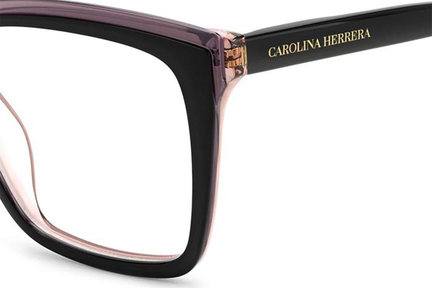 Ochelari Carolina Herrera HER0251/G 807 Dreptunghiulari Negri