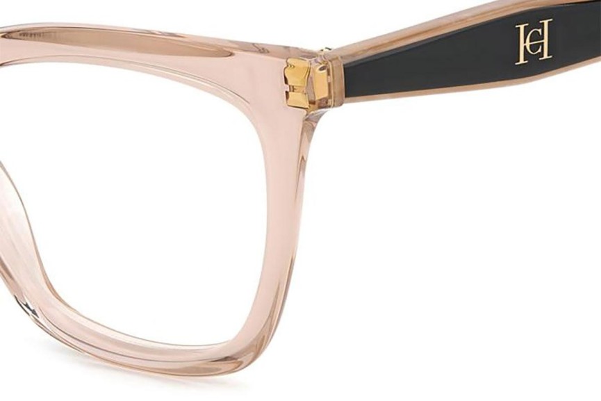 Ochelari Carolina Herrera HER0228 6X4 Dreptunghiulari Bej