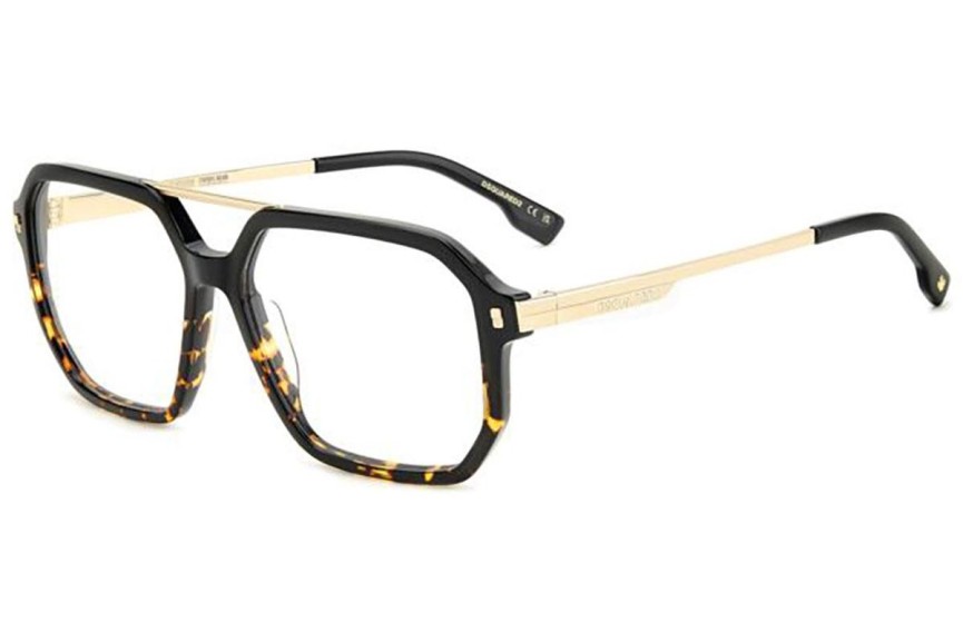 Ochelari Dsquared2 D20123 WR7 Pătrați Negri