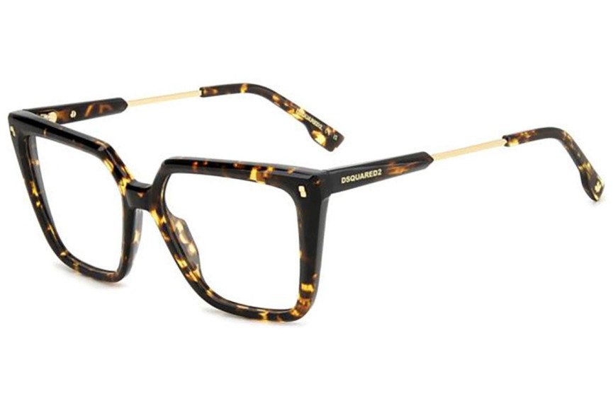 Ochelari Dsquared2 D20136 086 Dreptunghiulari Havana