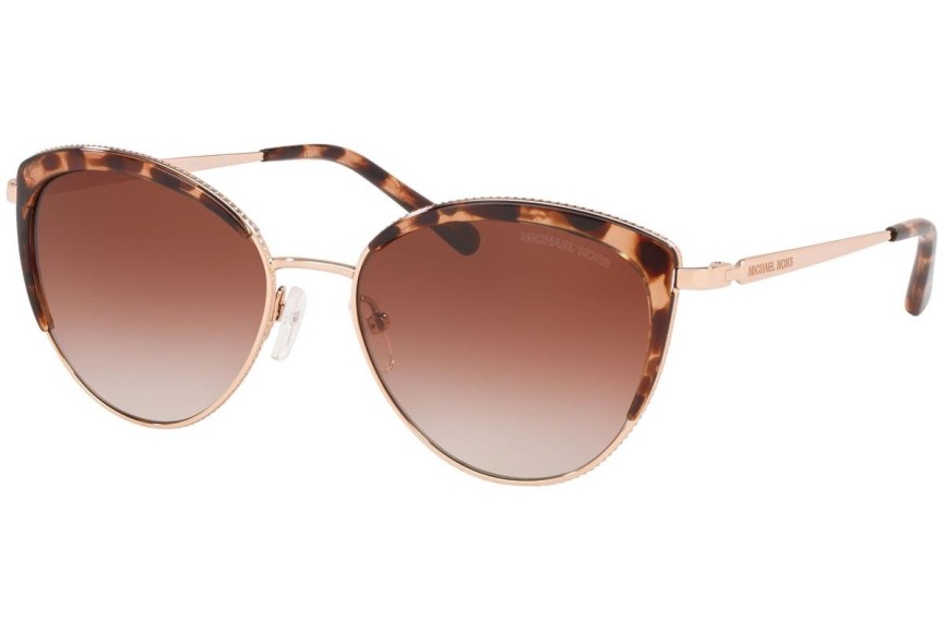 Ochelari de soare Michael Kors Key Biscayne MK1046 110813 Cat Eye Aurii