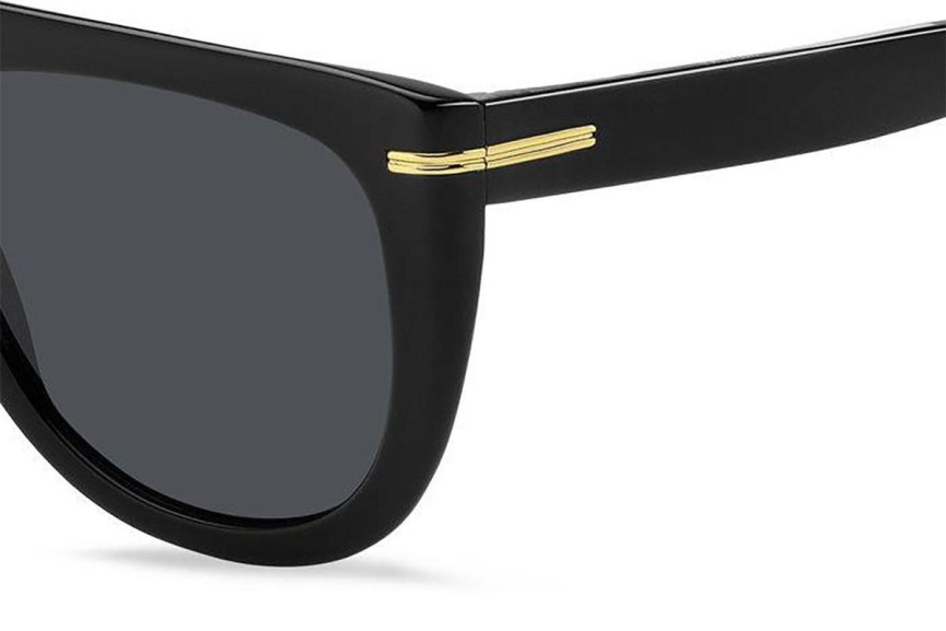 Ochelari de soare BOSS BOSS1655/S 807/IR Flat Top Negri