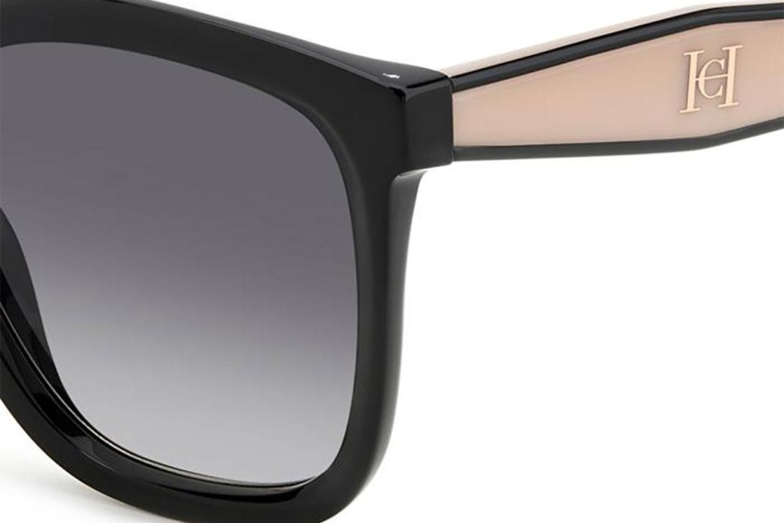 Ochelari de soare Carolina Herrera HER0225/G/S 3H2/9O Pătrați Negri