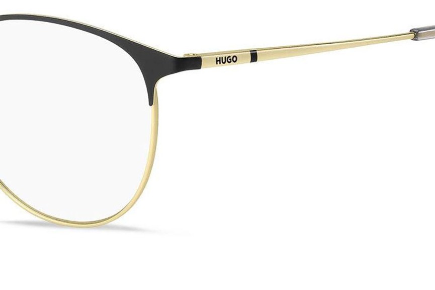 Ochelari HUGO HG1290 I46 Dreptunghiulari Aurii