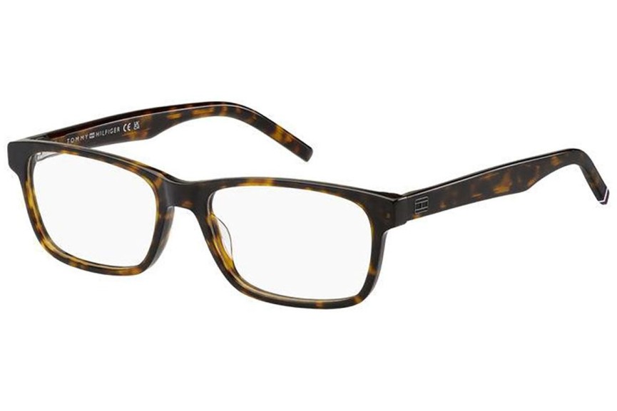 Ochelari Tommy Hilfiger TH2076 086 Dreptunghiulari Havana