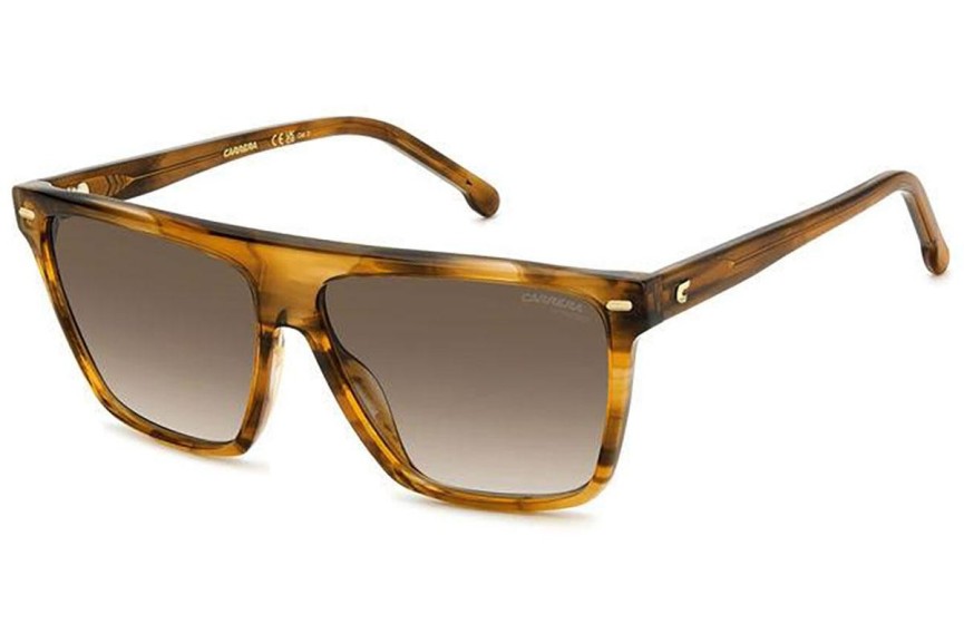 Ochelari de soare Carrera CARRERA3027/S EX4/HA Flat Top Maro