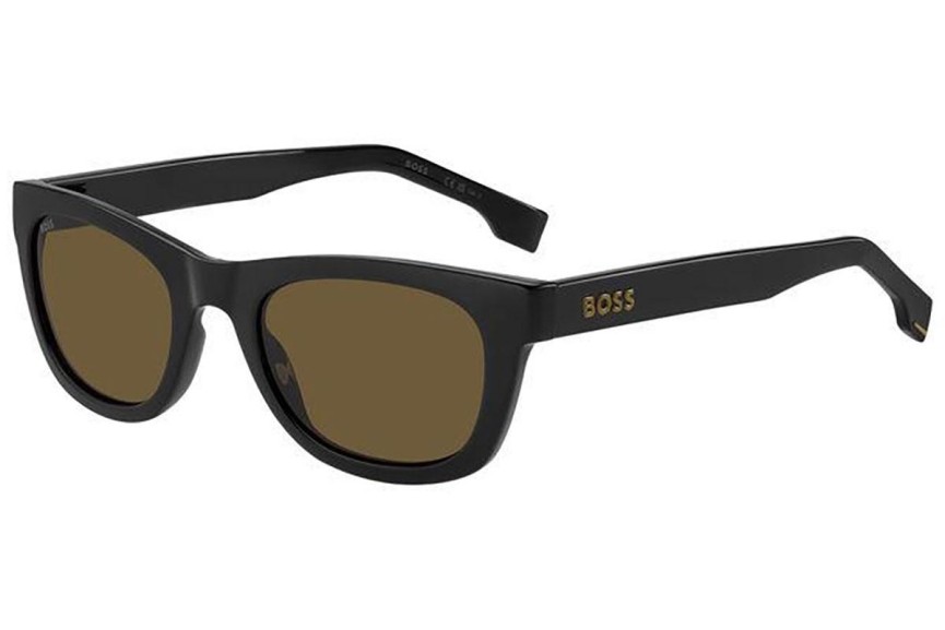 Ochelari de soare BOSS BOSS1649/S 0WM/70 Dreptunghiulari Negri