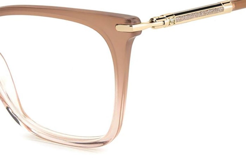 Ochelari Carolina Herrera HER0232 FWM Dreptunghiulari Bej