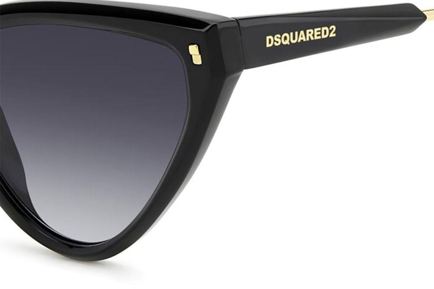 Ochelari de soare Dsquared2 D20134/S 807/9O Cat Eye Negri