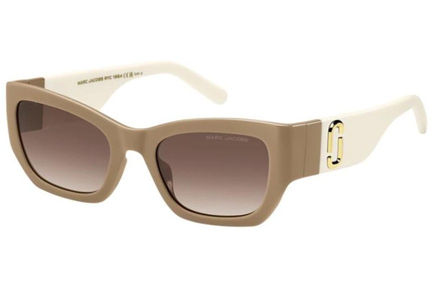 Ochelari de soare Marc Jacobs MARC723/S 10A/HA Dreptunghiulari Bej