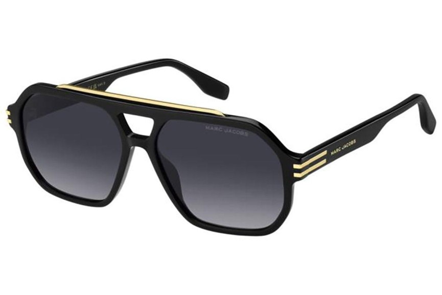 Ochelari de soare Marc Jacobs MARC753/S 807/9O Pătrați Negri