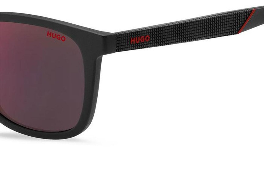 Ochelari de soare HUGO HG1306/S 807/AO Dreptunghiulari Negri