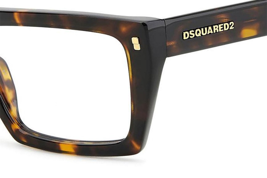 Ochelari Dsquared2 D20130 086 Flat Top Havana