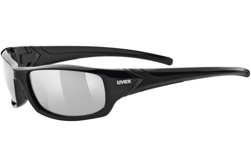 Ochelari de soare uvex sportstyle 211 Black S3 Dreptunghiulari Negri