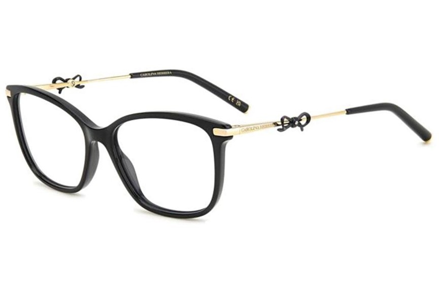 Ochelari Carolina Herrera HER0218 2M2 Dreptunghiulari Negri