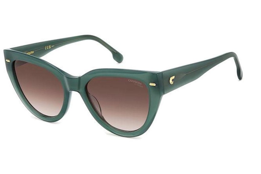 Ochelari de soare Carrera CARRERA3017/S 1ED/HA Cat Eye Verzi