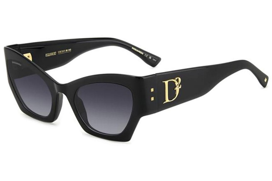 Ochelari de soare Dsquared2 D20132/S 807/9O Cat Eye Negri