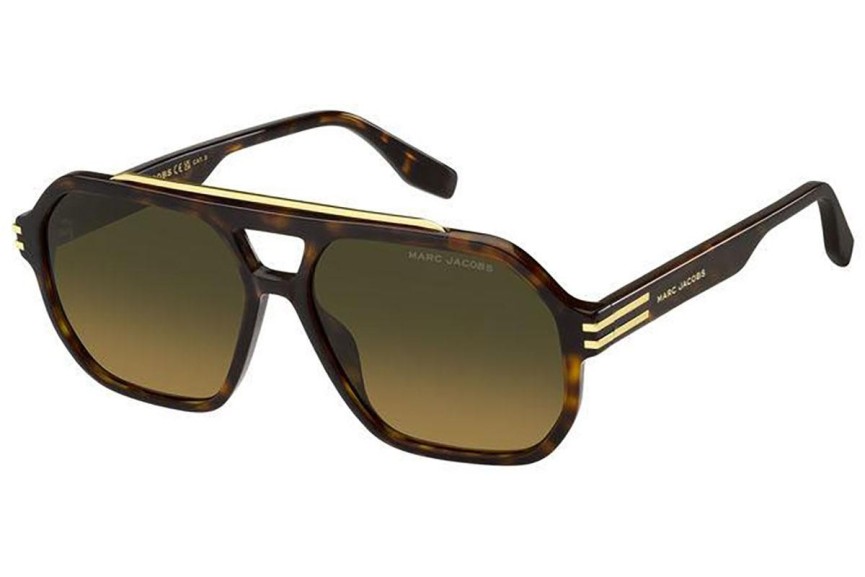 Ochelari de soare Marc Jacobs MARC753/S 086/SE Pătrați Havana