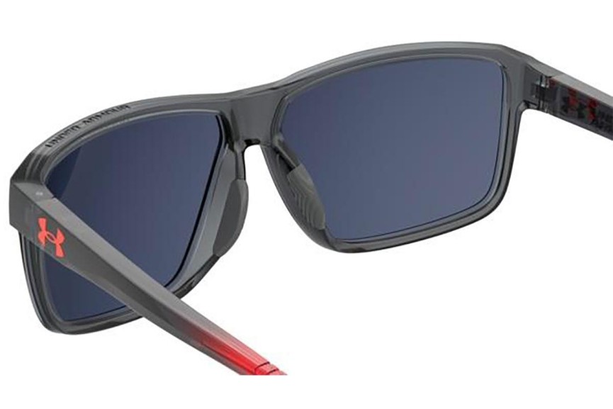 Ochelari de soare Under Armour UAKICKOFF/F 268/MI Dreptunghiulari Gri